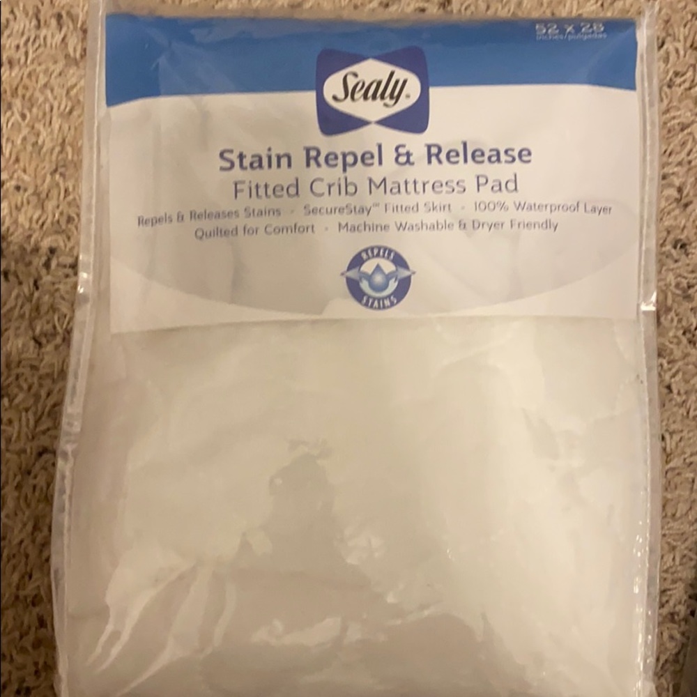 52x28 Crib Mattress Pad